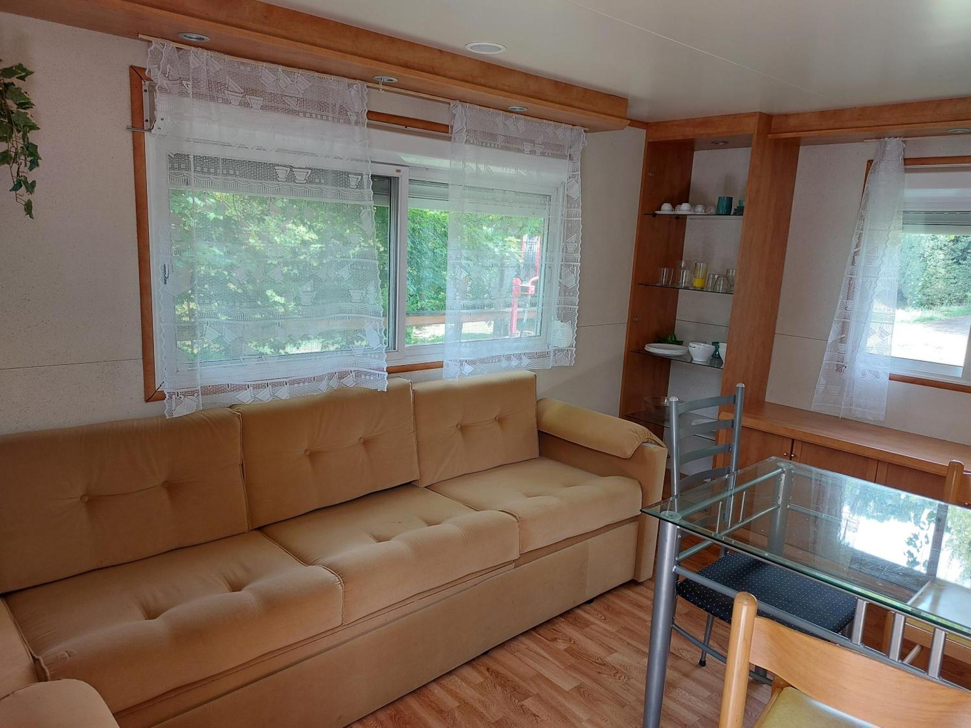 Camping L'Enclave Mobil-Home Estavar Экстерьер фото