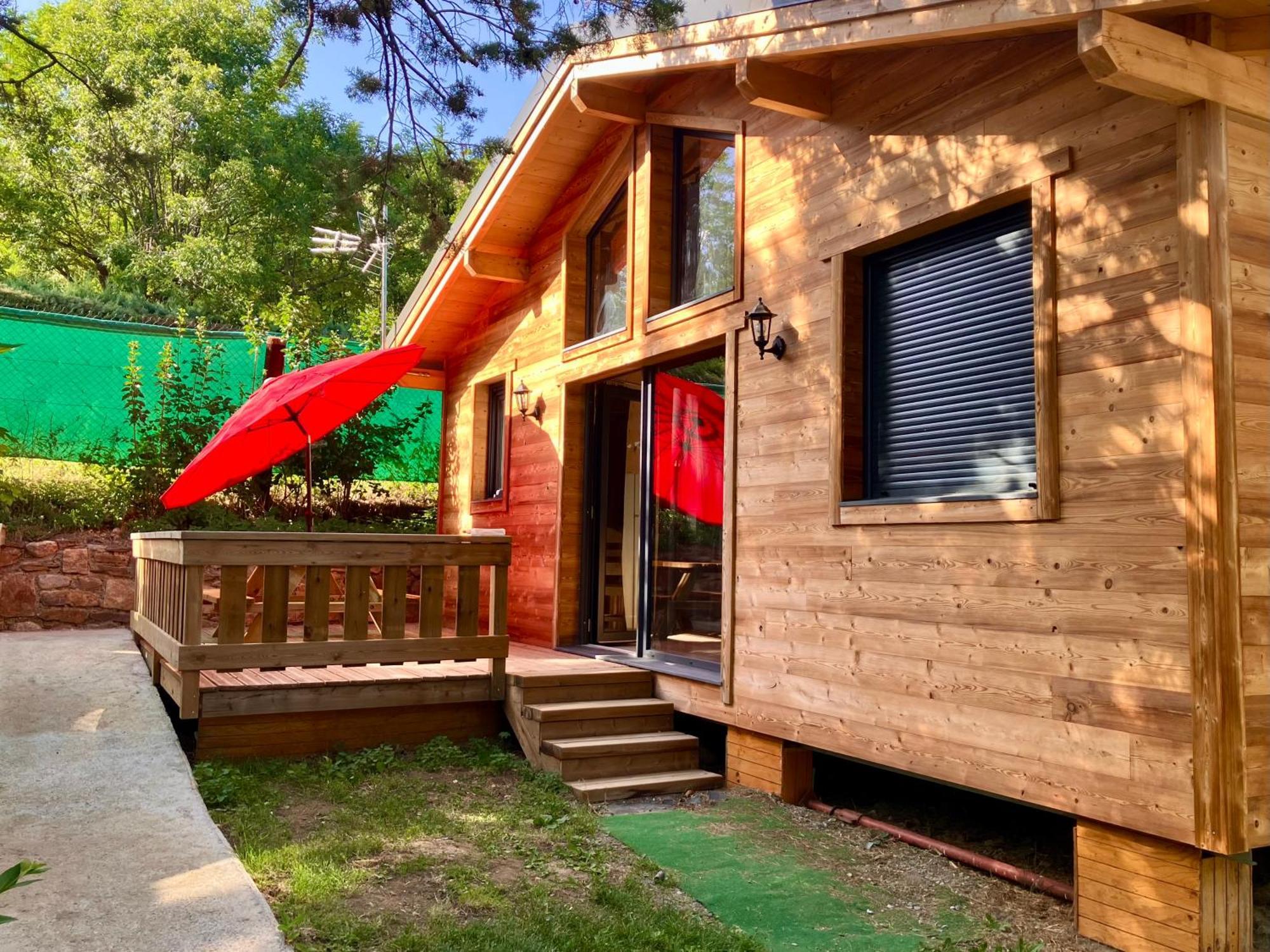 Camping L'Enclave Mobil-Home Estavar Экстерьер фото
