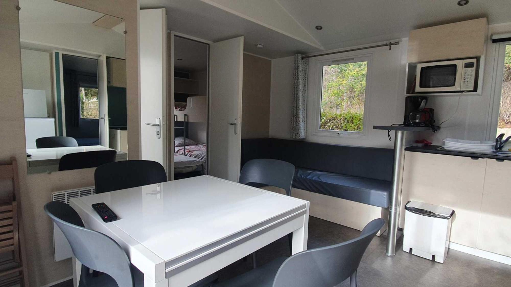 Camping L'Enclave Mobil-Home Estavar Экстерьер фото