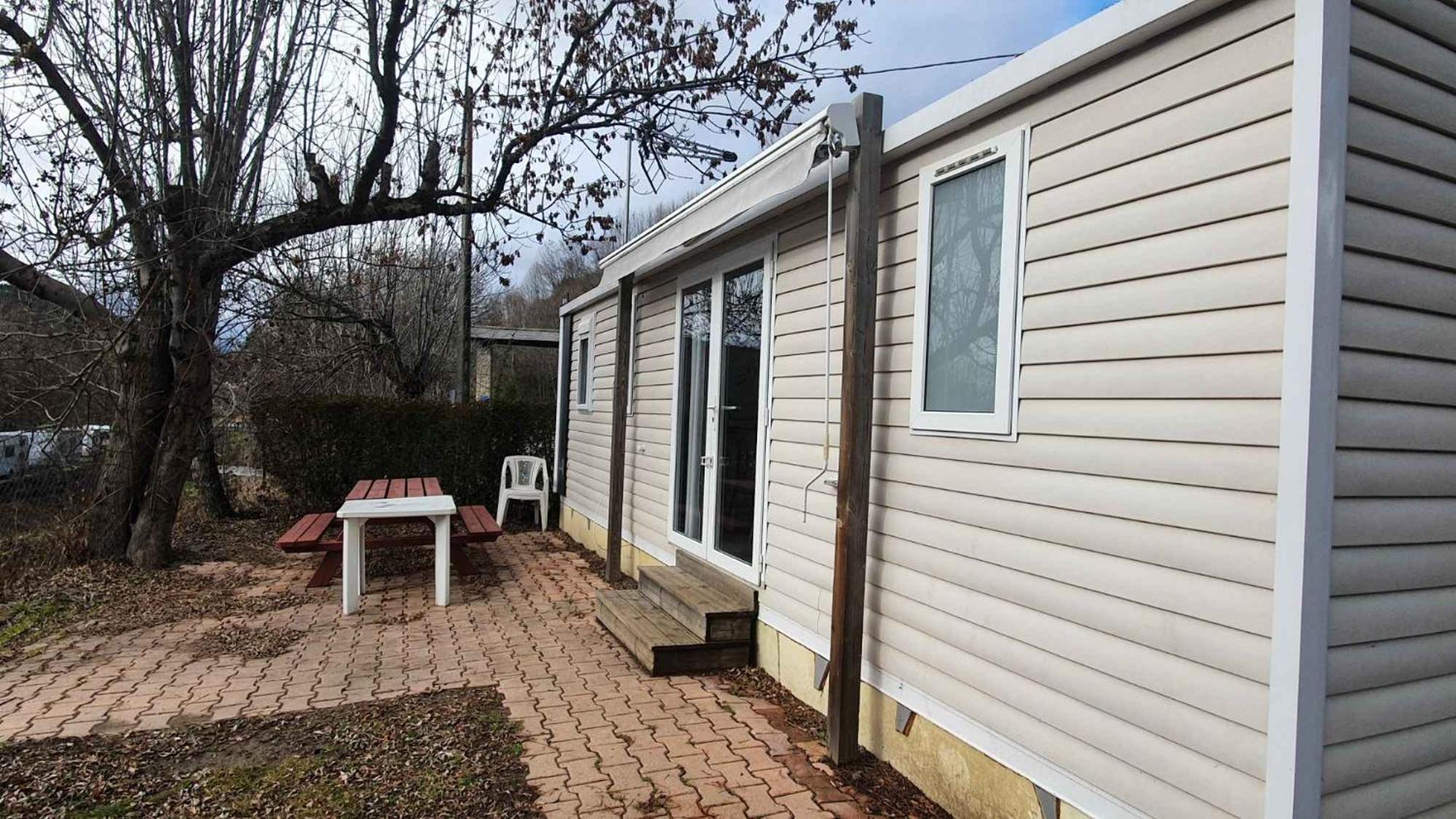 Camping L'Enclave Mobil-Home Estavar Экстерьер фото