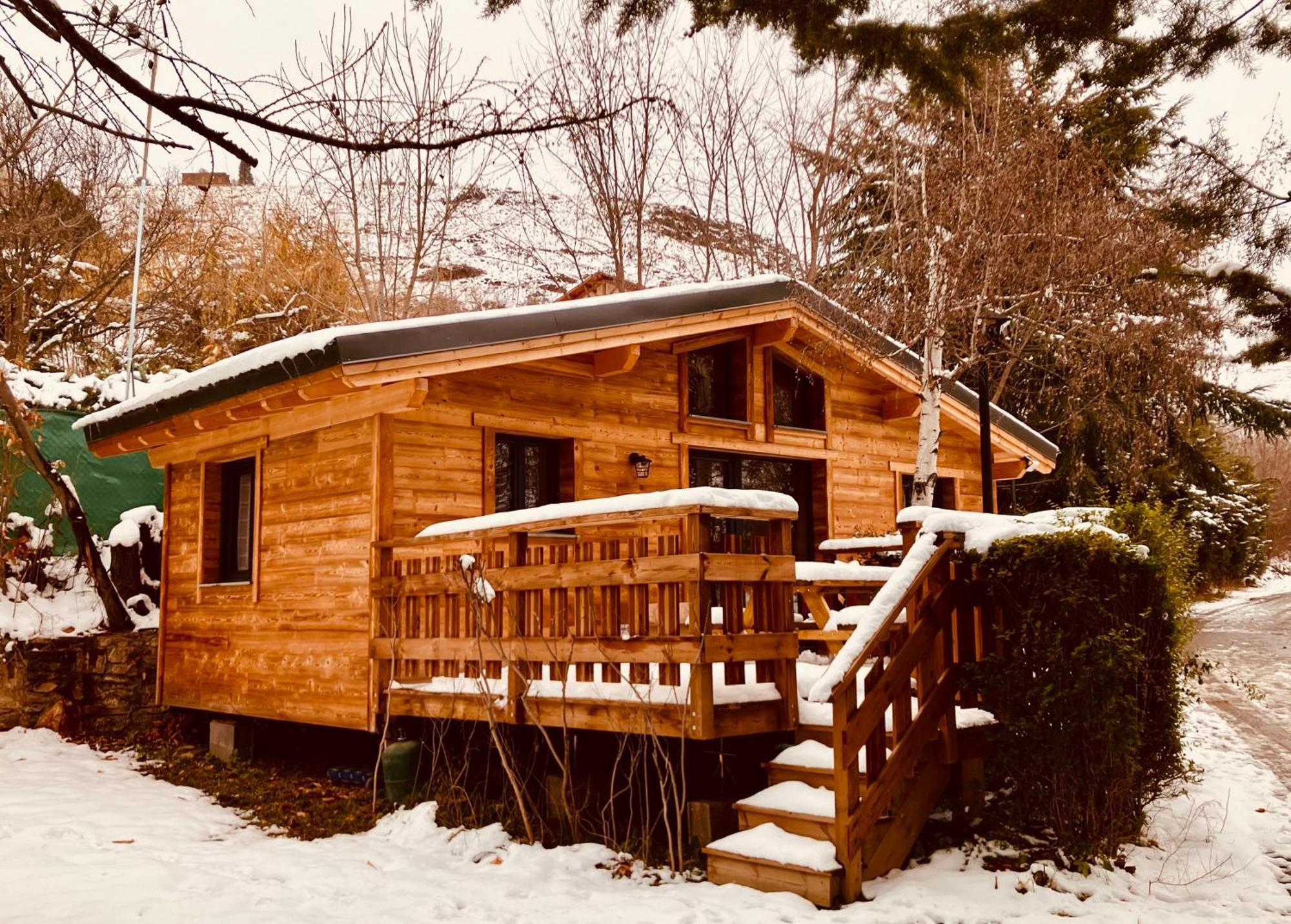 Camping L'Enclave Mobil-Home Estavar Экстерьер фото